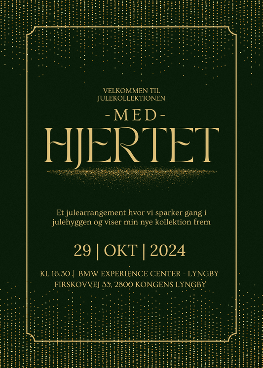 Lancering af "Med Hjertet" 29/10 kl 16.30