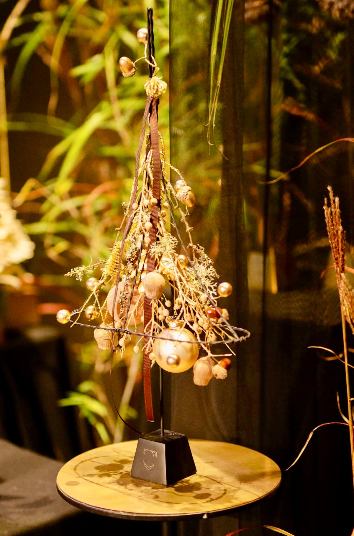 Designjuletræ hvid natur